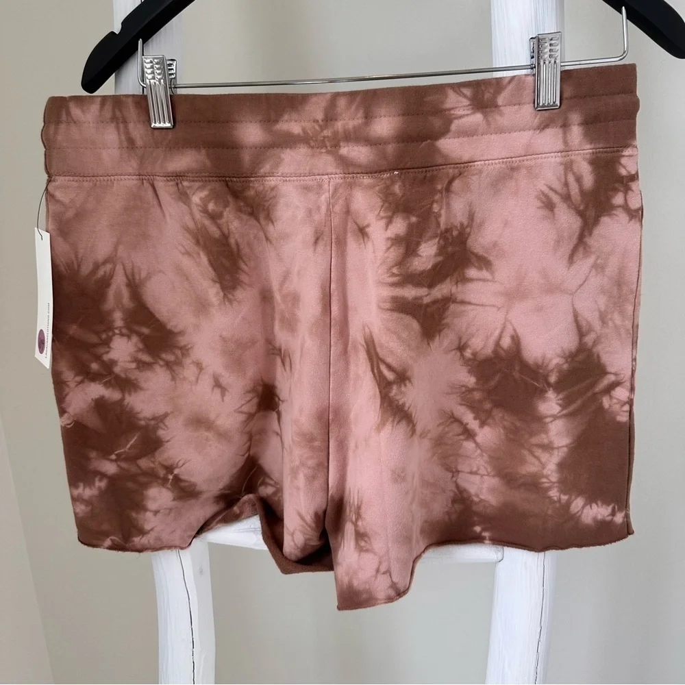 Anthropologie LACAUSA Slater Rustic Tie Dye Sweatshorts SZ M